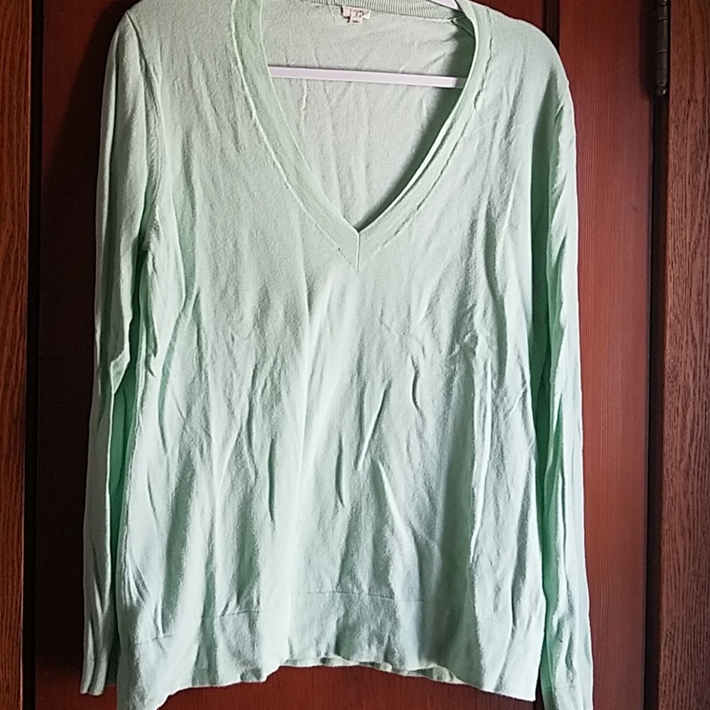 J Crew womens v neck sweater